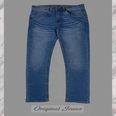 JEANS PANT - Light-Blue Wash Denim - 253066