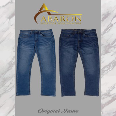 JEANS PANT -Light Blue & Dark Blue Wash Denim - 253069