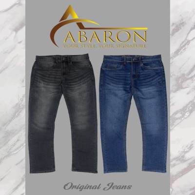 JEANS PANT - Dark Ash & Dark-Blue Wash Denim - 253067
