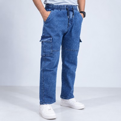 Cargo Baggy Pants Deep Blue
